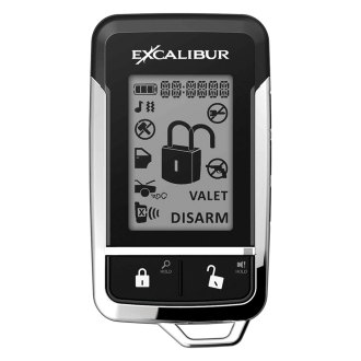 Omega R&D® - Excalibur Series Logo 5-Button 2-Way Replacement Keyless Entry Remote Transmitter