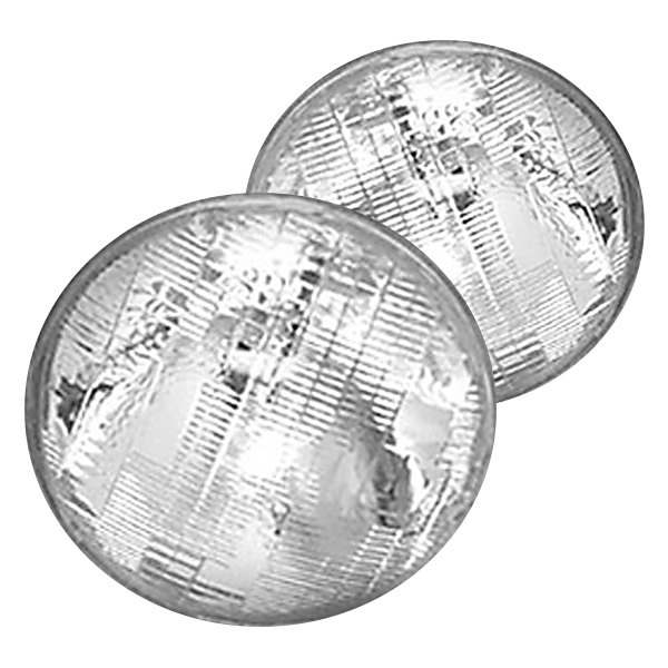 Omix-ADA® - Replacement 7" Round Chrome Sealed Beam Headlights