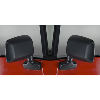 Omix-ADA® - Driver and Passenger Side Manual View Mirrors