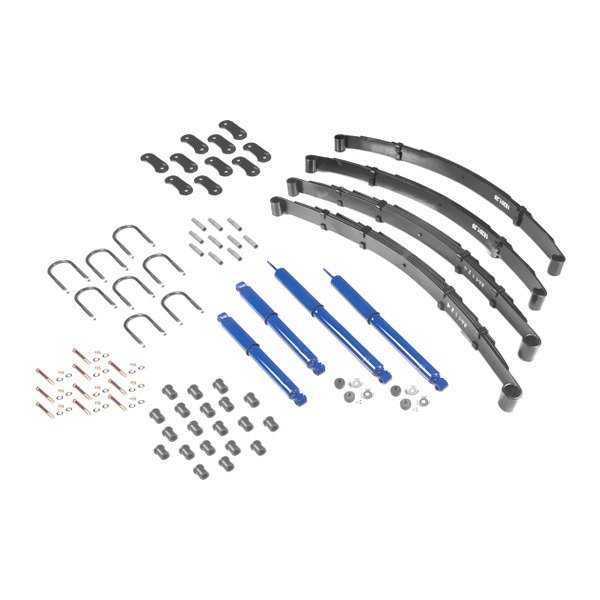 Omix-ADA® - Front and Rear Leaf Spring Suspension Kit