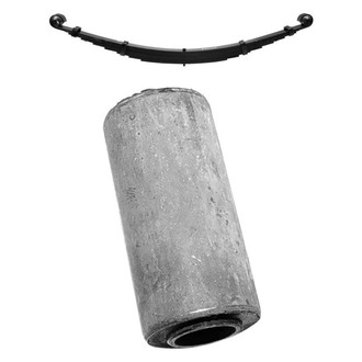Omix-ADA® - Rear Leaf Spring and Bushing Kit