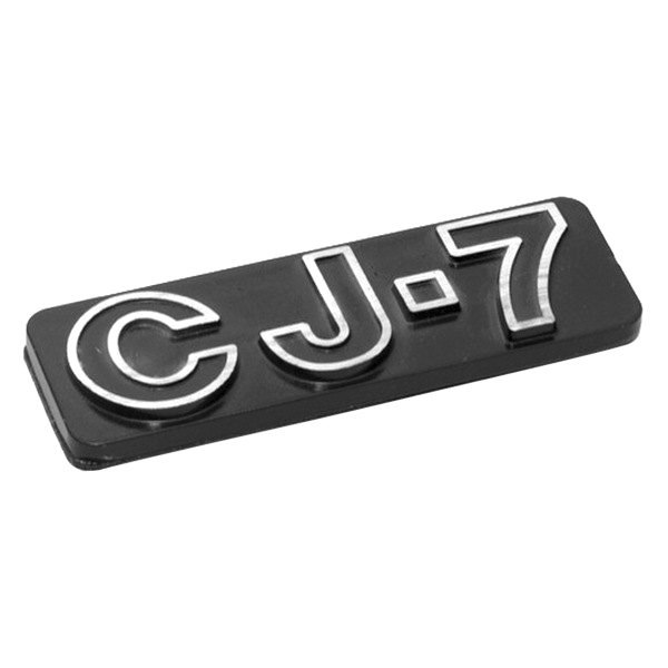 Omix-ADA® - "CJ7" Black Emblem