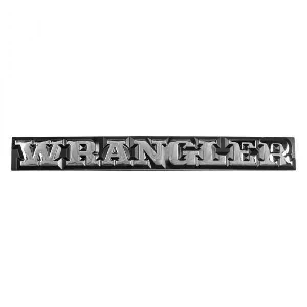 Omix-ADA® - "Wrangler" Rear Emblem