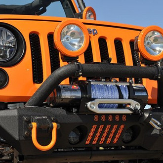 Omix-Ada® - Off-Road Bumper With Projector Lights