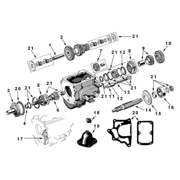 Omix-ADA® - Internal Parts Kit