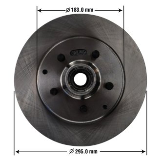 Disc Brake Rotor-Premium Brake Rotor Front OMNIPARTS 13104180