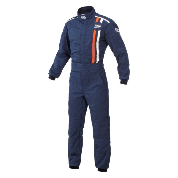 OMP® - Classic Series Navy/Blue Satin 50 Racing Suit