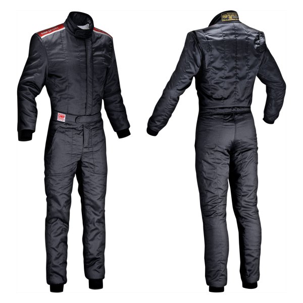 OMP® - Sport Series Black S Cuffed Racing Suit