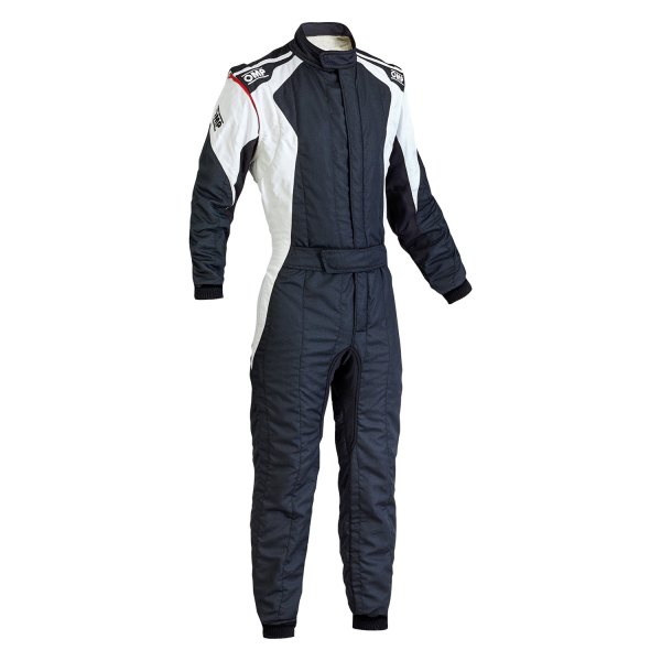 OMP® - First EVO Series Black/White 42 Racing Suit