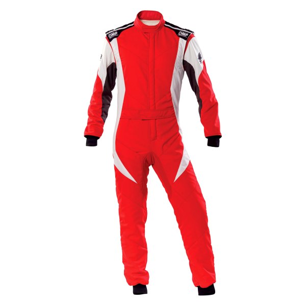 OMP® - First EVO Series Red/White 44 Racing Suit