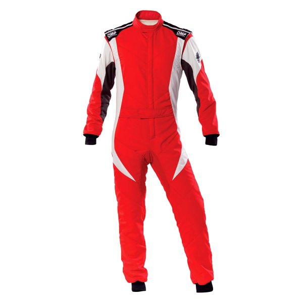 OMP® - First EVO Series Red/White 62 Racing Suit