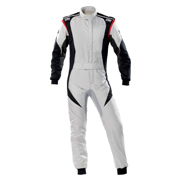 OMP® - First EVO Series Silver/Black 58 Racing Suit