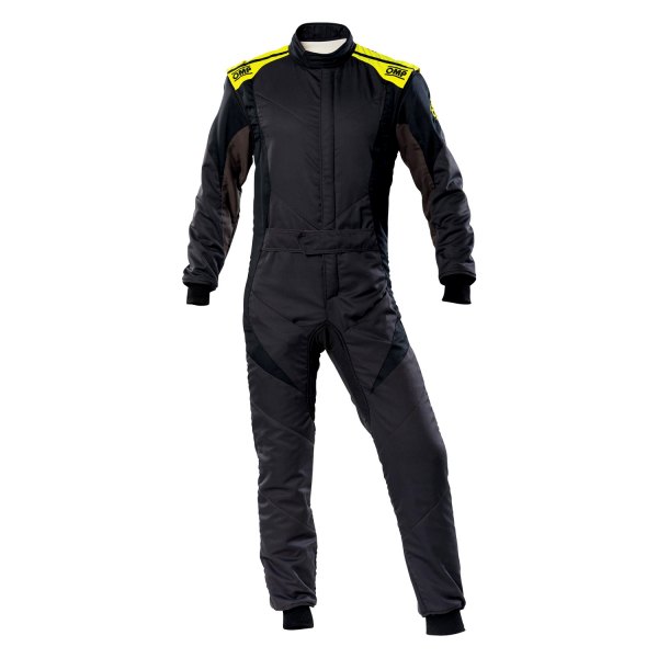 OMP® - First EVO Series Anthracite/Yellow 48 Racing Suit