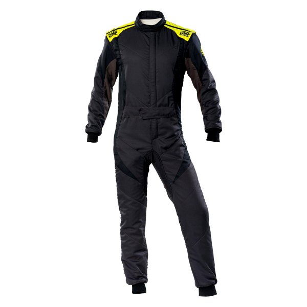 OMP® - First EVO Series Anthracite/Yellow 56 Racing Suit
