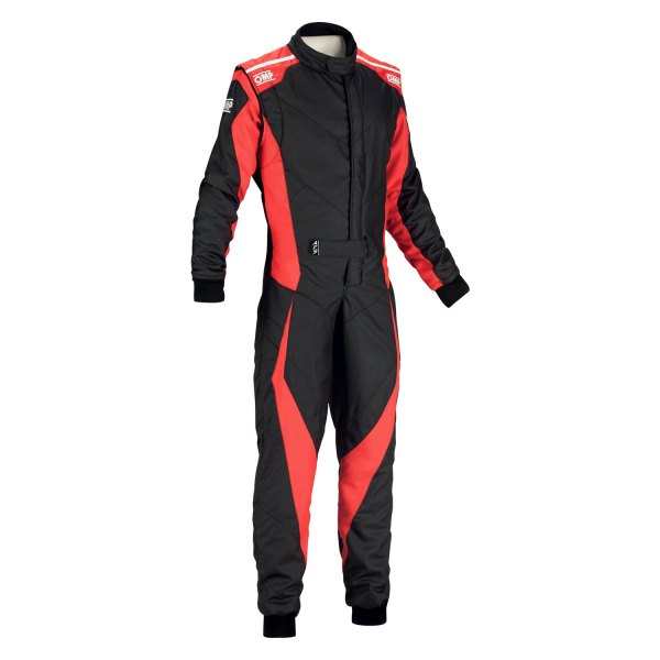 OMP® - Tecnica EVO 2018 Series Black/Red Nomex 44 Racing Suit