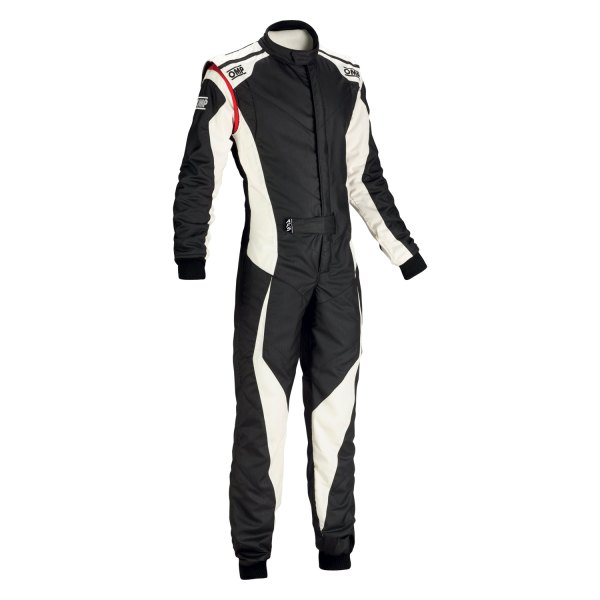 OMP® - Tecnica EVO 2018 Series Black/White Nomex 44 Racing Suit