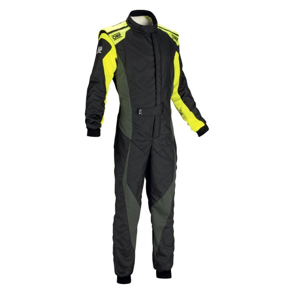 OMP® - Tecnica EVO 2018 Series Black/Yellow Nomex 44 Racing Suit