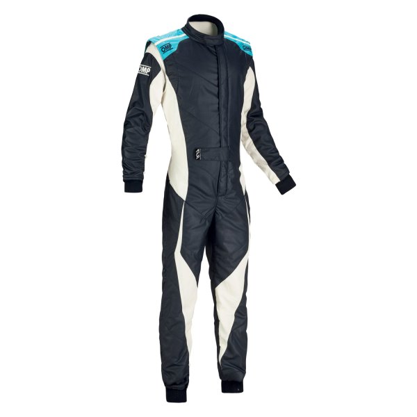 OMP® - Tecnica EVO 2018 Series Blue/Cyan Nomex 56 Racing Suit