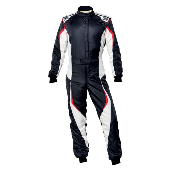 OMP® - Tecnica EVO 2021 Series Black/White Nomex 44 Racing Suit