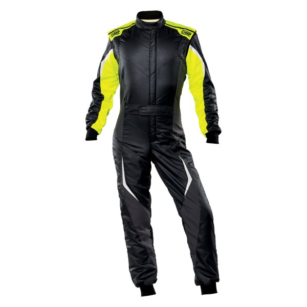 OMP® - Tecnica EVO 2021 Series Black/Yellow Nomex 46 Racing Suit