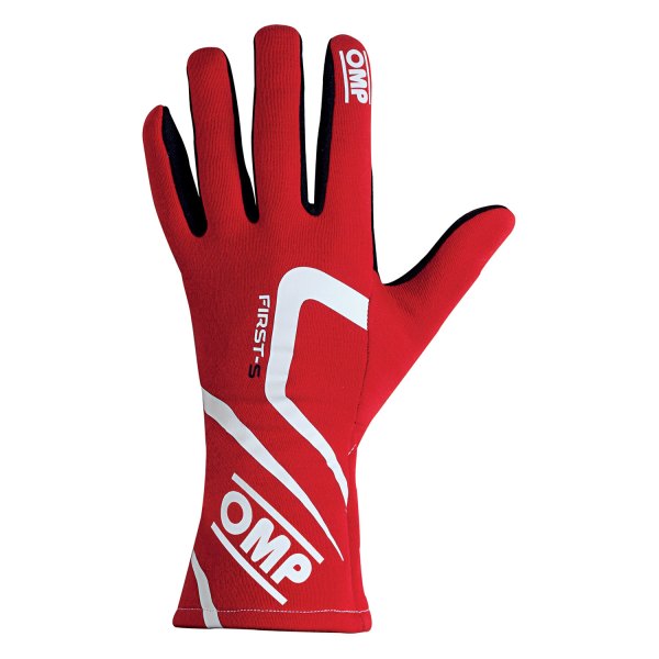 OMP® - First-S 2017 Series Red L Racing Glove