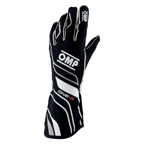 OMP® - One S Series Black XS Racing Gloves