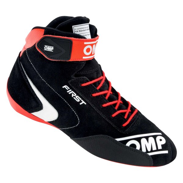 OMP® - First Series Black/Red 39 Racing Shoes