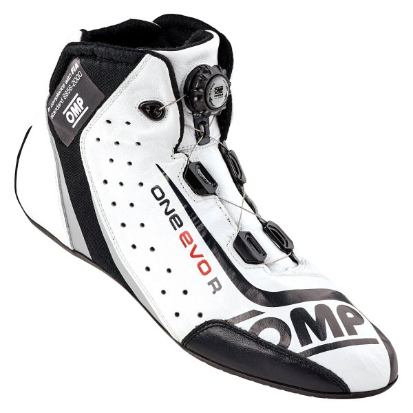OMP® - One EVO R Series White 38 Driving Shoes