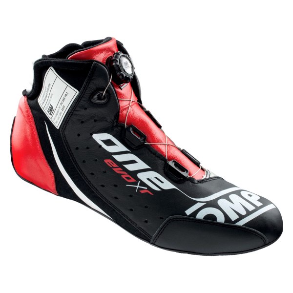 OMP® - One EVO XR Series Black/Silver/Red 37 Driving Shoes
