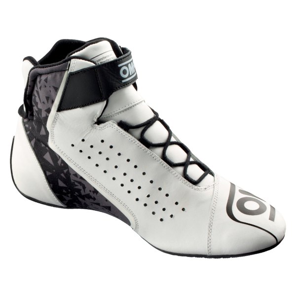 OMP® - One EVO X Series White 39 Driving Shoes