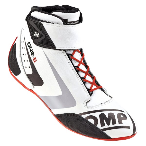OMP® - One-S 2016 Series White 37 Driving Shoes