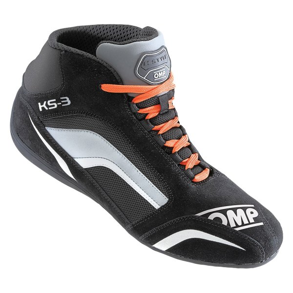 OMP® - KS-3 Series Black/White/Grey 40 Driving Shoes