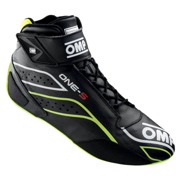 OMP® - One-S Series Black/Yellow 37 Driving Shoes