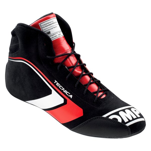OMP® - Tecnica Series Black/Red 37 Driving Shoes
