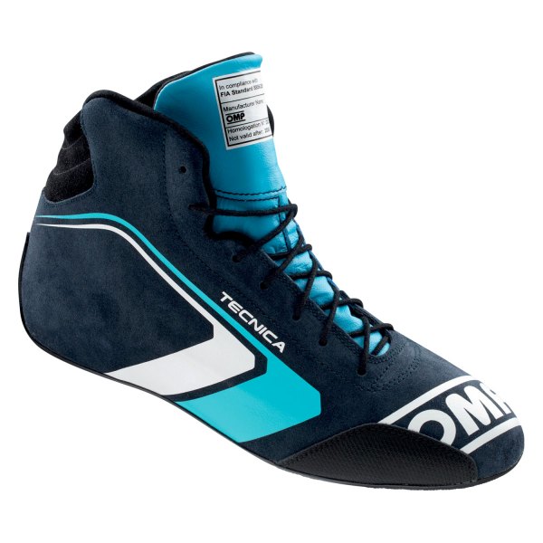 OMP® - Tecnica Series Navy Blue/Cyan 37 Driving Shoes