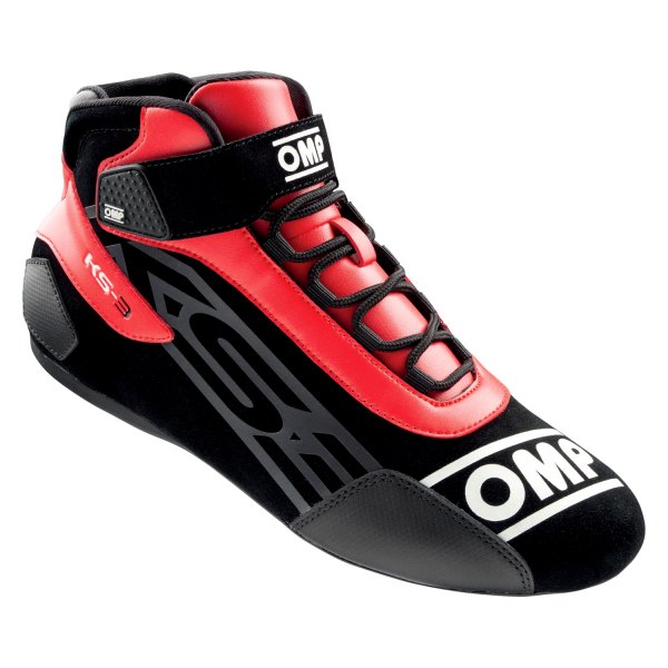 OMP® - KS-3 MY2021 Series Black/Red 32 Driving Shoes