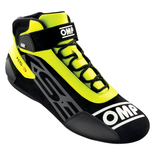 OMP® - KS-3 MY2021 Series Black/Fluo Yellow 33 Driving Shoes