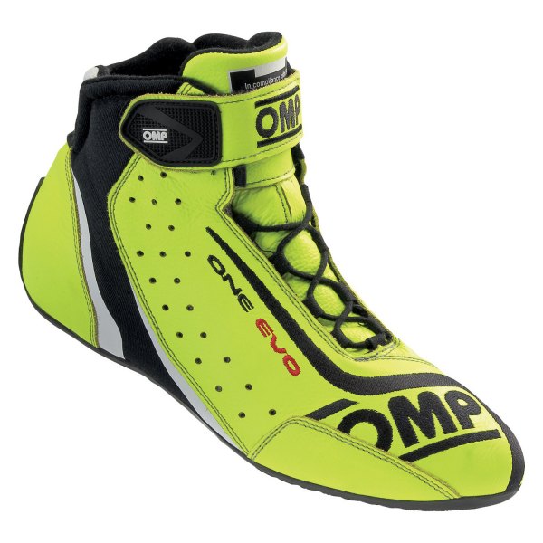OMP® - One EVO 2015 Series Fluorescent Yellow Leather 37 Driving Shoes