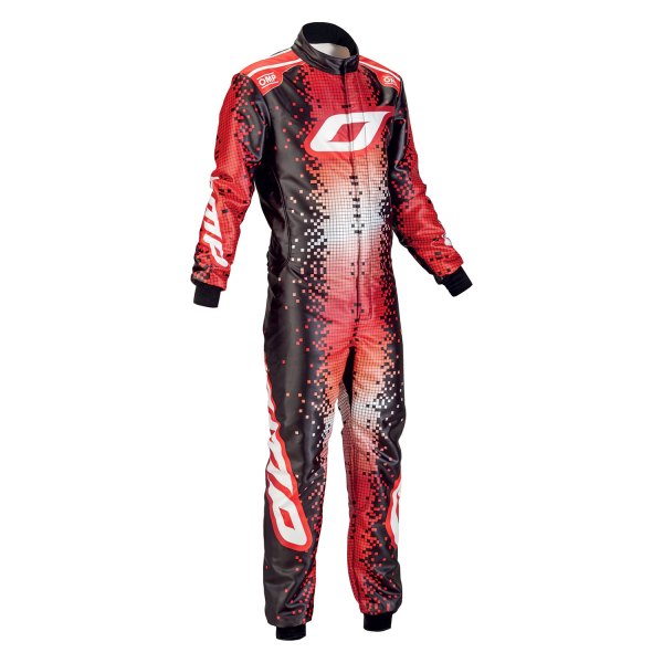 OMP® - ART Series Black/Red/White 58 Karting Suit