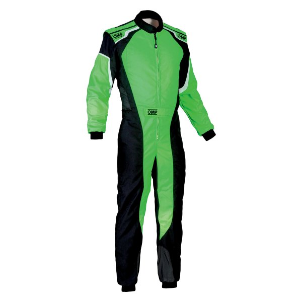 OMP® - KS-3 MY 2019 Series Green/Black 120 Child Racing Suit