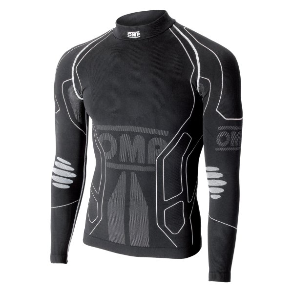 OMP® - KS WINTER-R Series Black M/L Karting Underwear Shirt