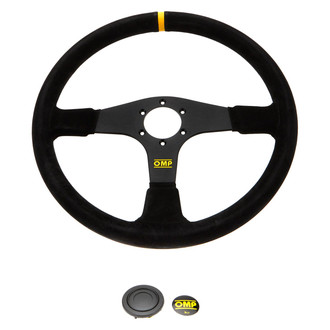 OMP® OD0-1987-071 - 3-Spoke Velocita 380 Series Racing Steering Wheel