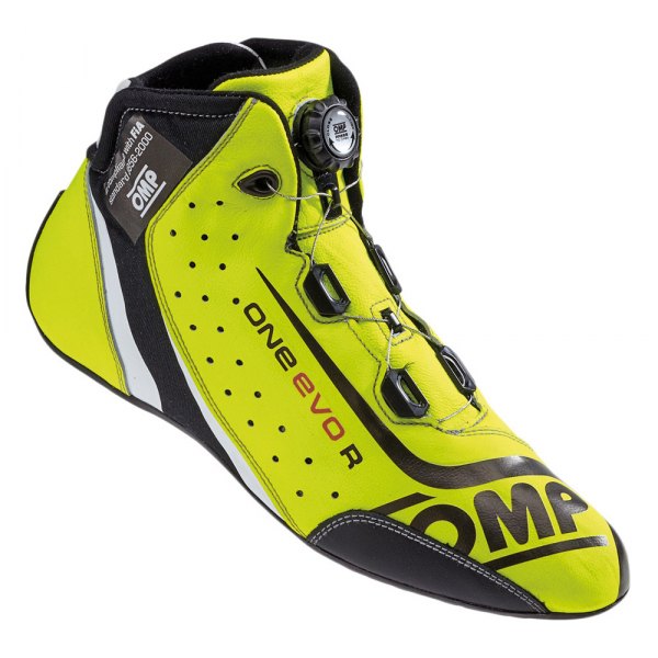 OMP® - One EVO R Series Fluorescent Yellow 37 Driving Shoes