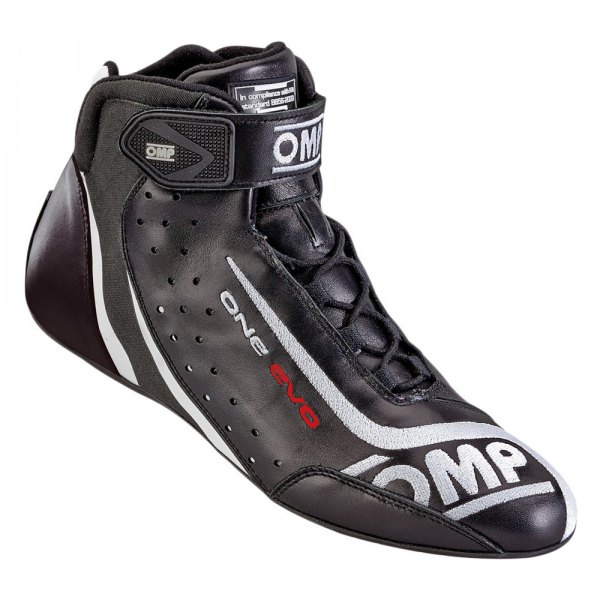 OMP® - One EVO 2015 Series Black Leather 37 Driving Shoes