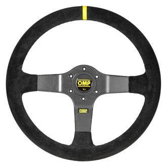 OMP® OD0-2028-071 - 3-Spoke 350 Carbon D Series Racing Steering Wheel