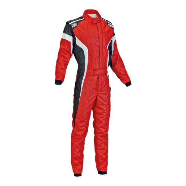 OMP® - Technica-S Series Red with White Nomex 44 Racing Suit