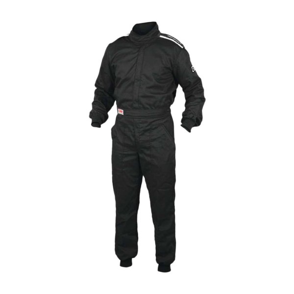 OMP® - OS 10 Series Black Cotton L Racing Suit