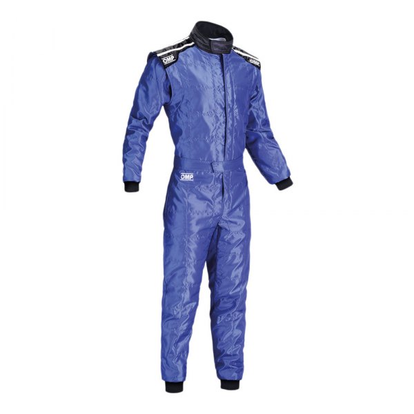 OMP® - KS-4 Series Blue Polyester with Cotton 120 Child Karting Suit