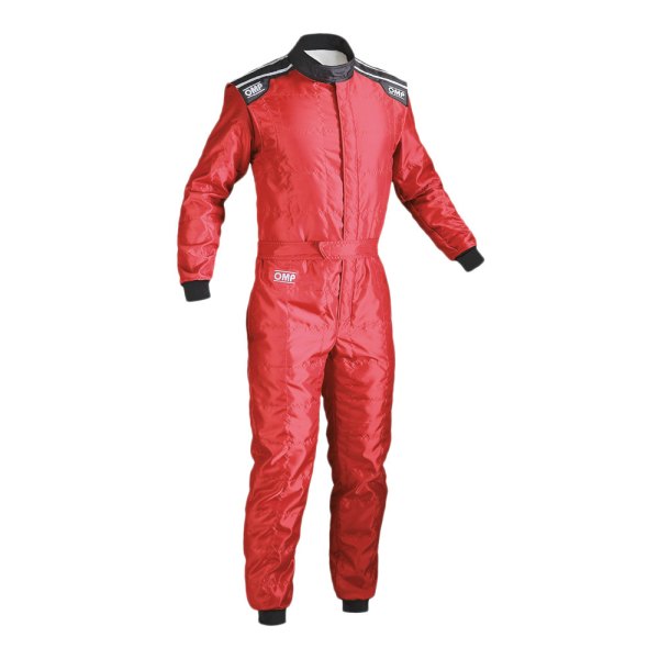 OMP® - KS-4 Series Red Polyester with Cotton 120 Child Karting Suit