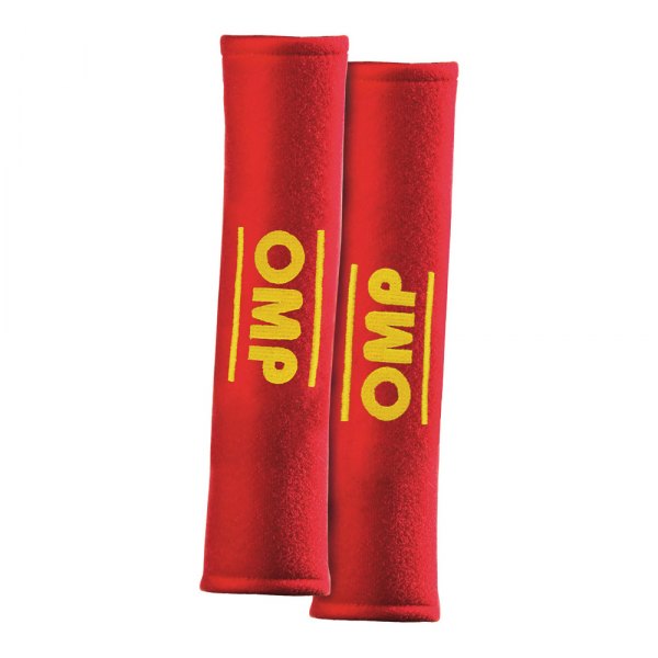 OMP® - 2" Harness Pads, Red